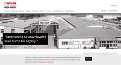 Desktop Screenshot of metalind.hr