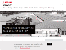 Tablet Screenshot of metalind.hr